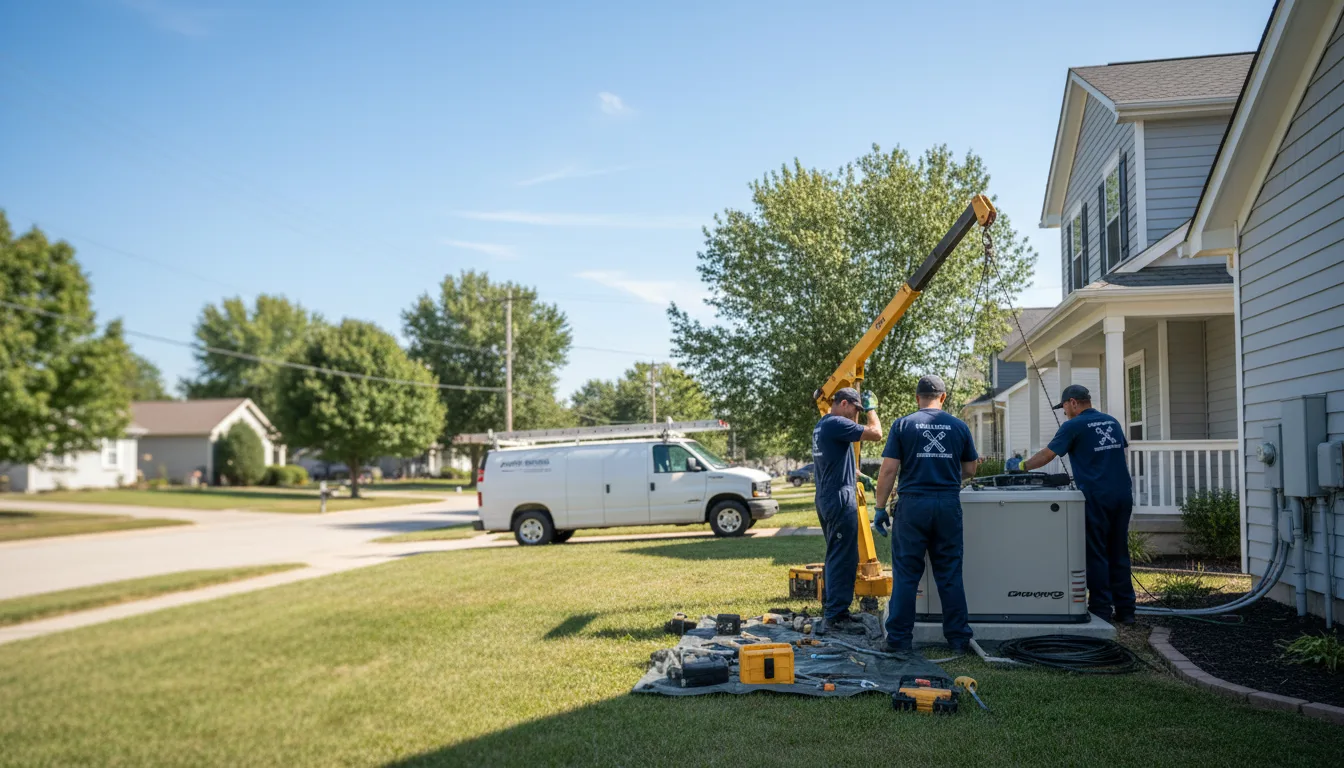 Generator Installation in East Palestine, OH near me